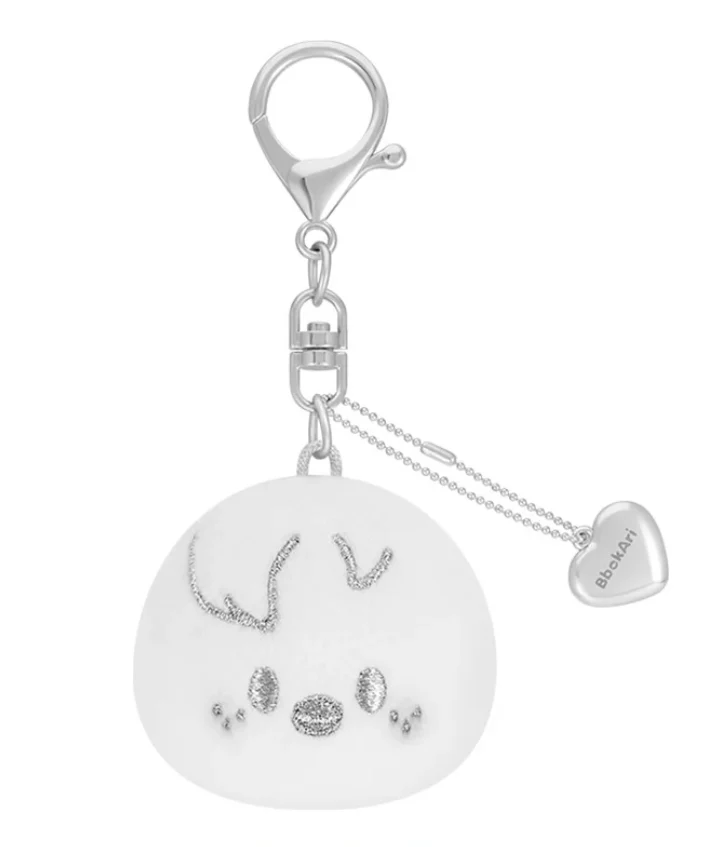 [PRE ORDER] STRAY KIDS - dominATE : celebrATE WORLD TOUR OFFICIAL MD SKZOO FACE KEYRING SILVER VER - Image 7