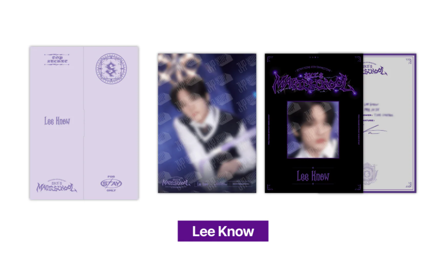 STRAY KIDS PROFILE POSTER SET - SKZ'S MAGIC SCHOOL - Image 3