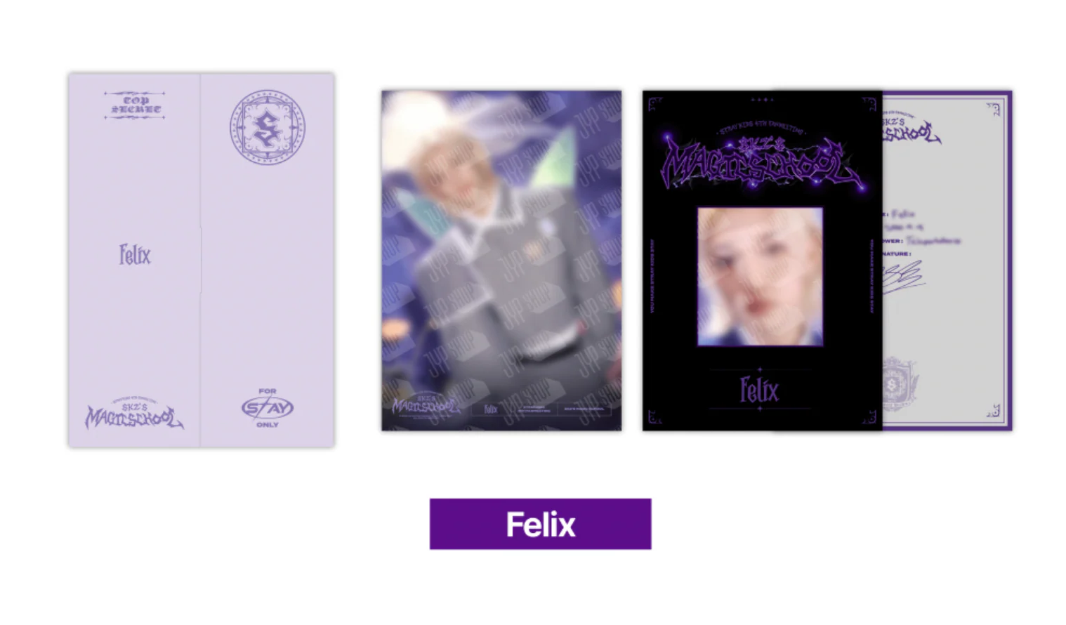 STRAY KIDS PROFILE POSTER SET - SKZ'S MAGIC SCHOOL - Image 7