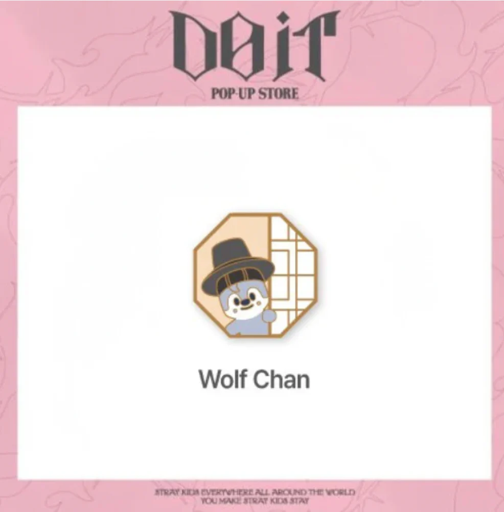 [PRE-ORDER] Stray Kids - SKZOO Badge [DO IT POP-UP Store Official MD]