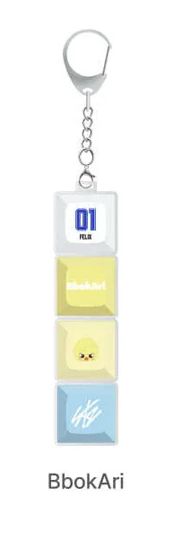STRAY KIDS - SKZOO KEYCAP KEYRING [KARMA POP UP STORE OFFICIAL MD] - Image 7