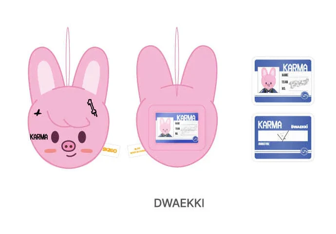 STRAY KIDS - SKZOO NAME TAG (KARMA VER.) [KARMA POP UP STORE OFFICIAL MD] - Image 4