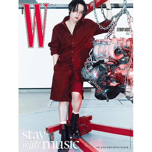 STRAYKIDS - W MAGAZINE Volume 6 [June 2024] TYPE A - Image 5