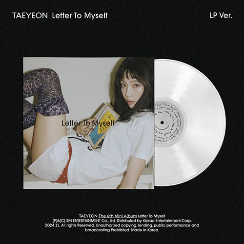 TAEYEON - 6th Mini Album [Letter To Myself] (LP Ver.)