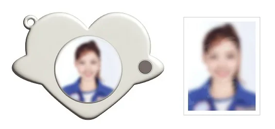 [PRE-ORDER] TWICE - Locket Pendant Keyring [2025 Fanmeeting '10VE UNIVERSE' Official MD] - Image 2