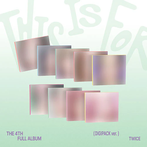 TWICE - [THIS IS FOR] (THE 4TH FULL ALBUM) (DIGIPACK VER.)
