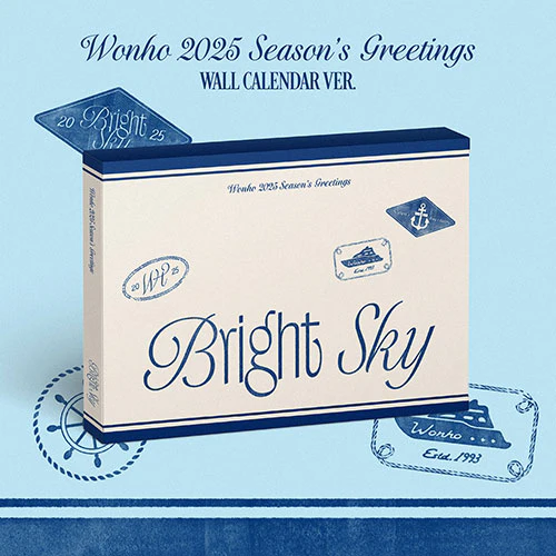 WONHO - 2025 SEASON'S GREETINGS 'Bright Sky' (WALL CALENDAR Ver.)