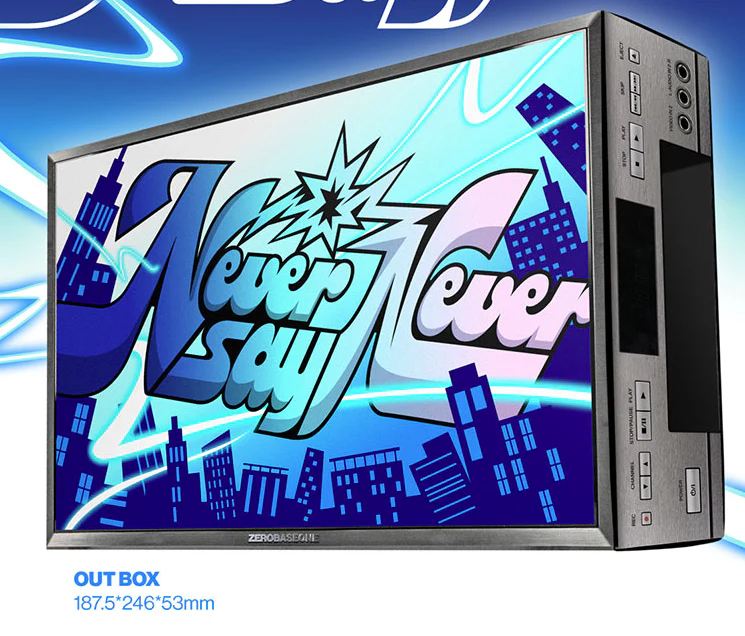 ZEROBASEONE - THE 1ST FULL ALBUM [NEVER SAY NEVER] (PHOTOBOOK Ver. / ICON & ORDINARY)