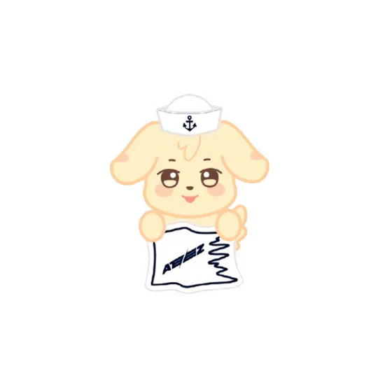 ATEEZ : ANITEEZ IN ILLUSION - MONITOR DOLL MARINE VER. - Image 4