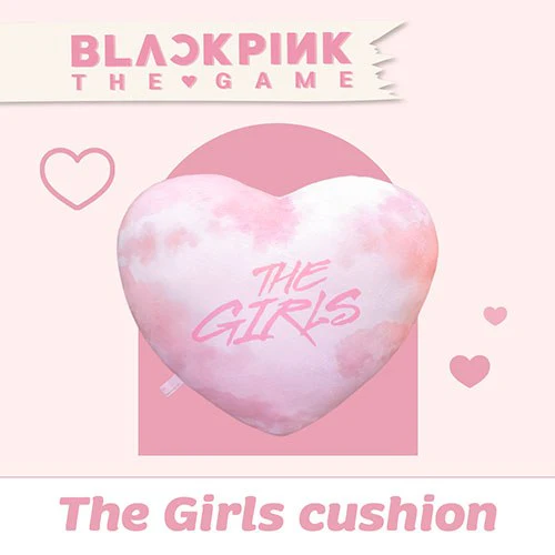 BLACKPINK - [THE GAME] THE GIRLS CUSHION (LIMITED)