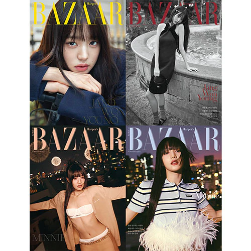 Harper's Bazaar Magazine 2023 November | Jang Wonyoung (IVE) & Minnie ((G)I-DLE)