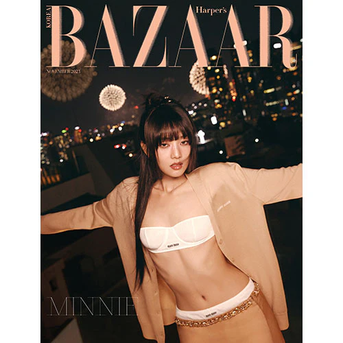 Harper's Bazaar Magazine 2023 November | Jang Wonyoung (IVE) & Minnie ((G)I-DLE) - Image 4