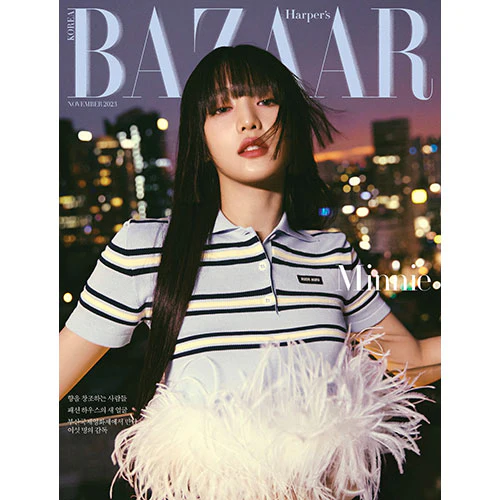 Harper's Bazaar Magazine 2023 November | Jang Wonyoung (IVE) & Minnie ((G)I-DLE) - Image 5