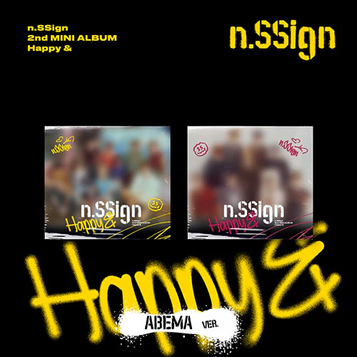 n.SSign - 2nd Mini Album [Happy &] (Abema Ver.) - Image 2