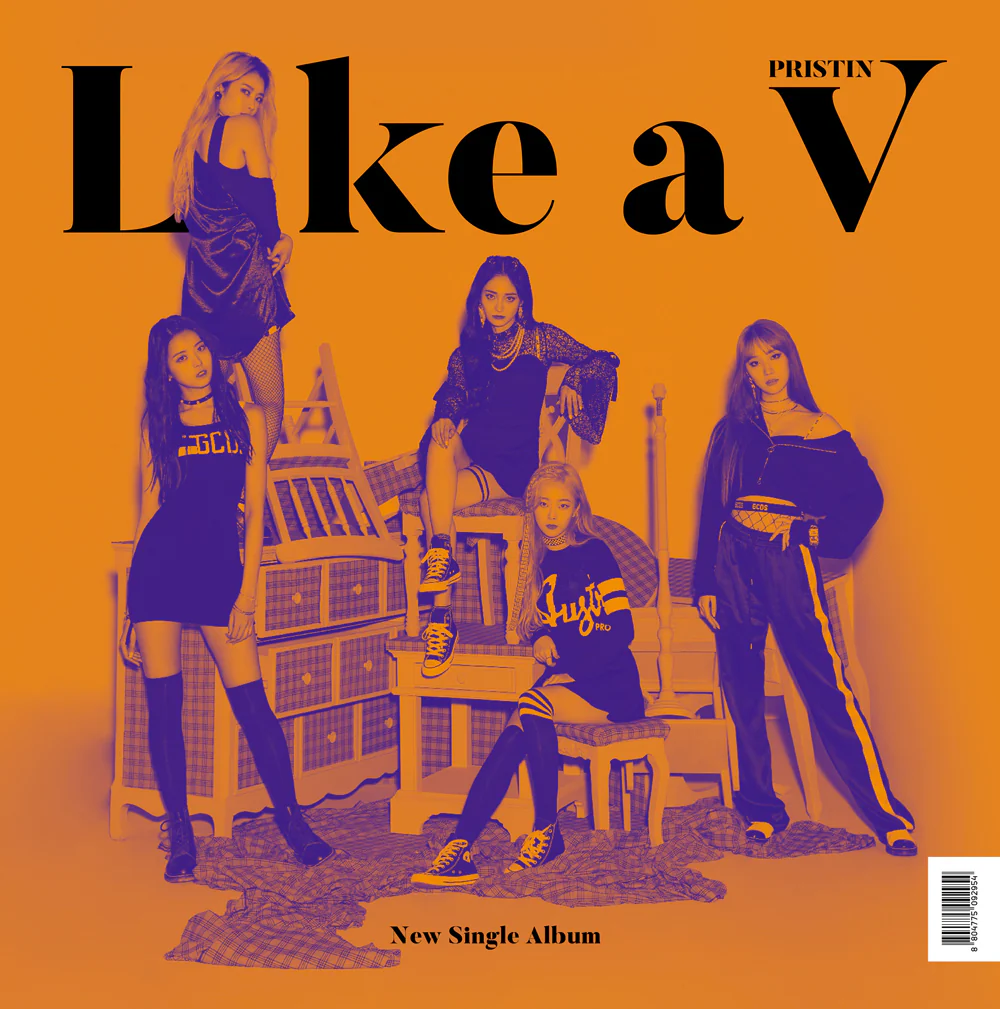 PRISTIN V - 1st Single Album [Like a V]
