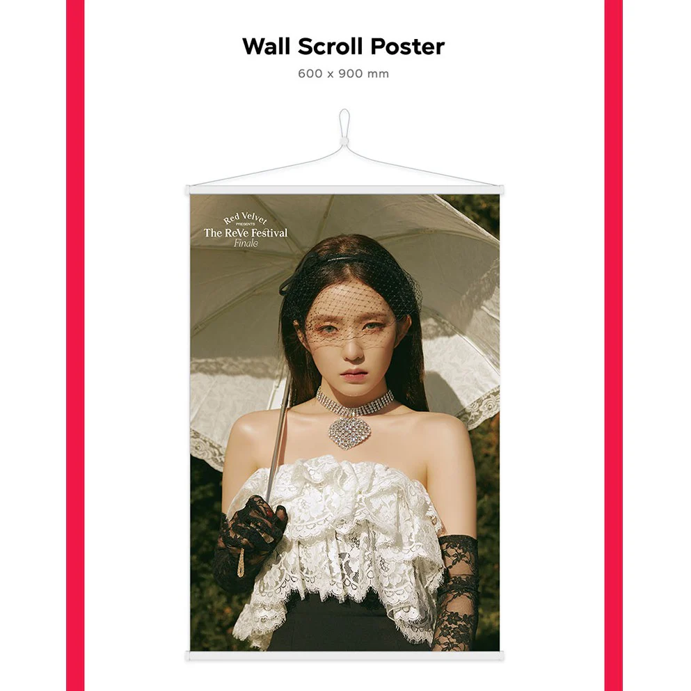 RED VELVET OFFICIAL SCROLL POSTER 'THE REVE FESTIVAL: FINALE' IRENE VERSION