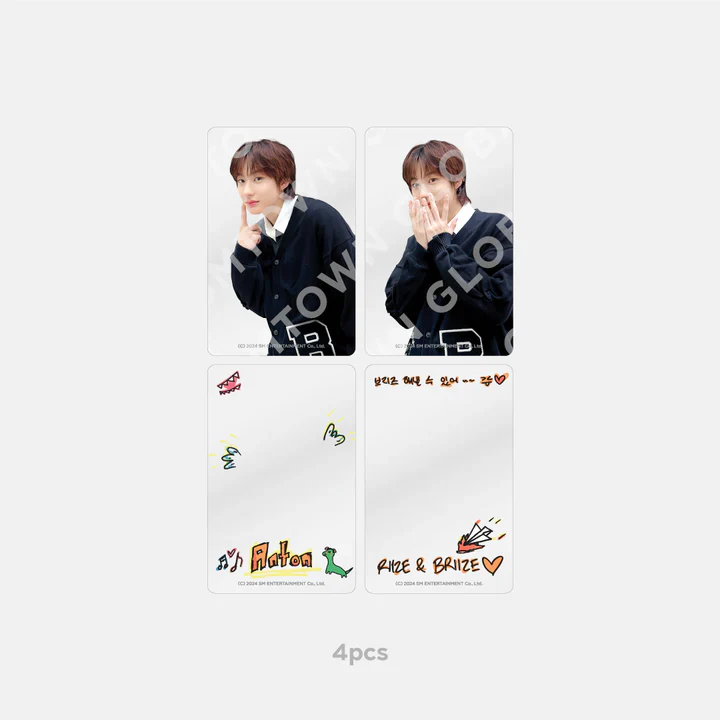 RIIZE 2024 [RIIZE-UP] OFFICIA MD - LAYERED PHOTOCARD SET - Image 7