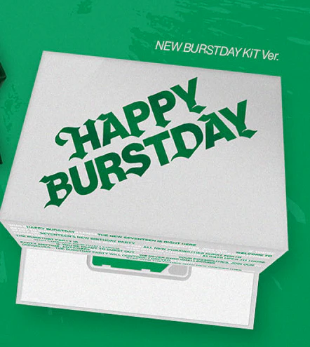 SEVENTEEN - [HAPPY BURSTDAY] (5TH MINI ALBUM) (KIT VER.) - Image 3