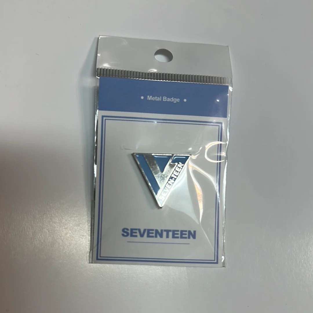 SEVENTEEN Logo Pin Badge