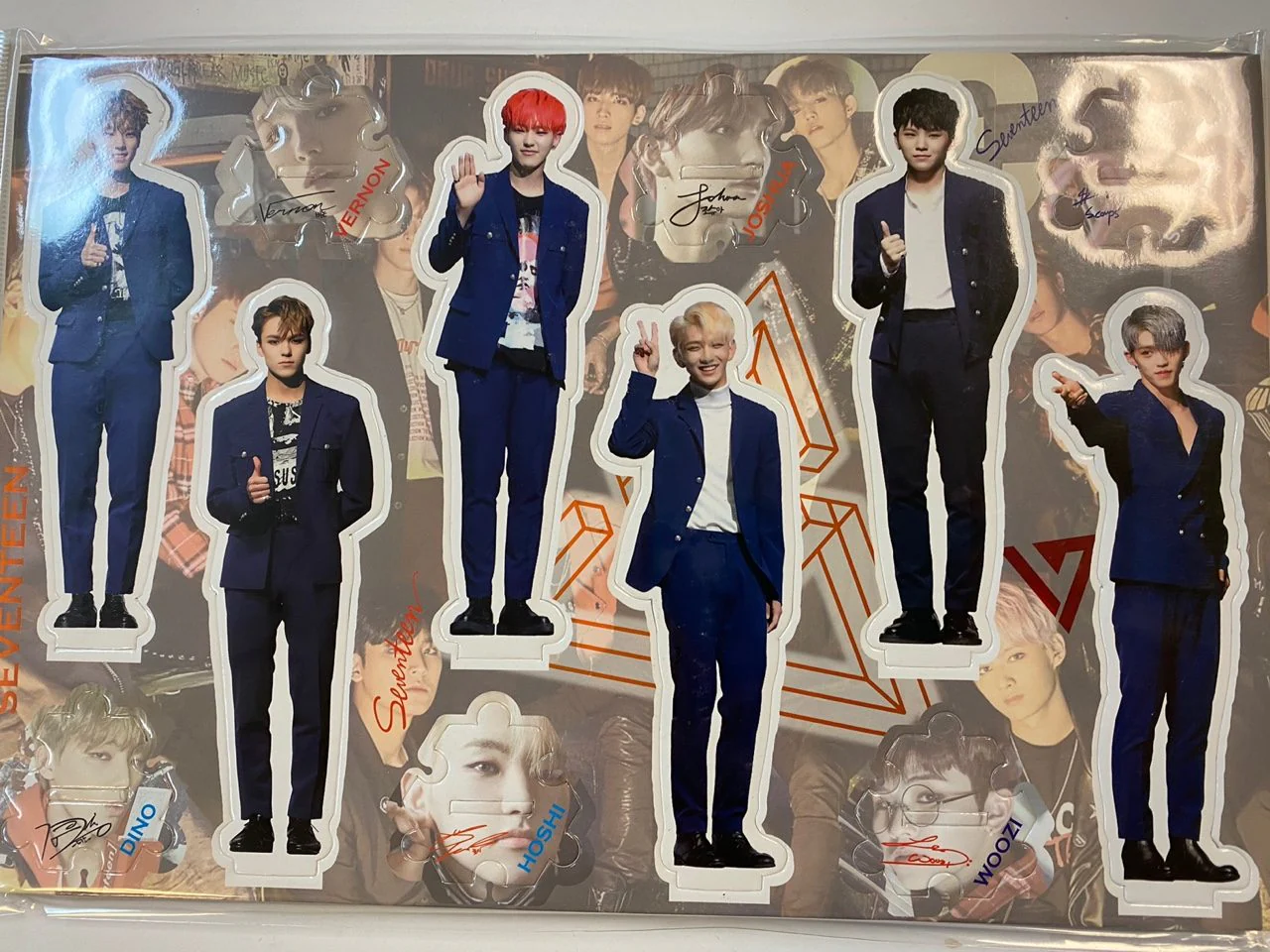 SEVENTEEN STANDING PAPER DOLL