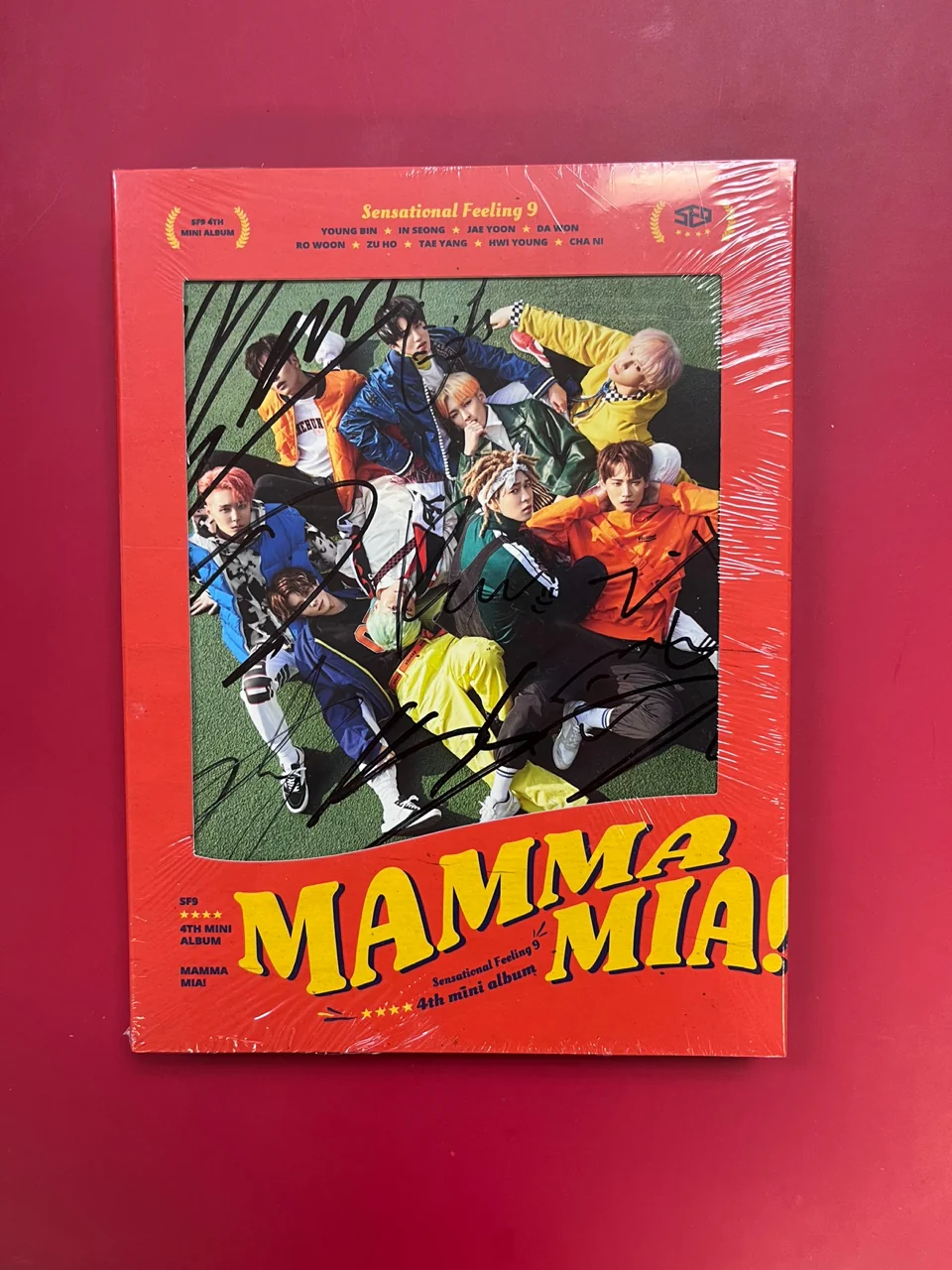SF9 (에스에프나인) | [미니4집 (MAMMA MIA!)] | AUTOGRAPHED ALBUM