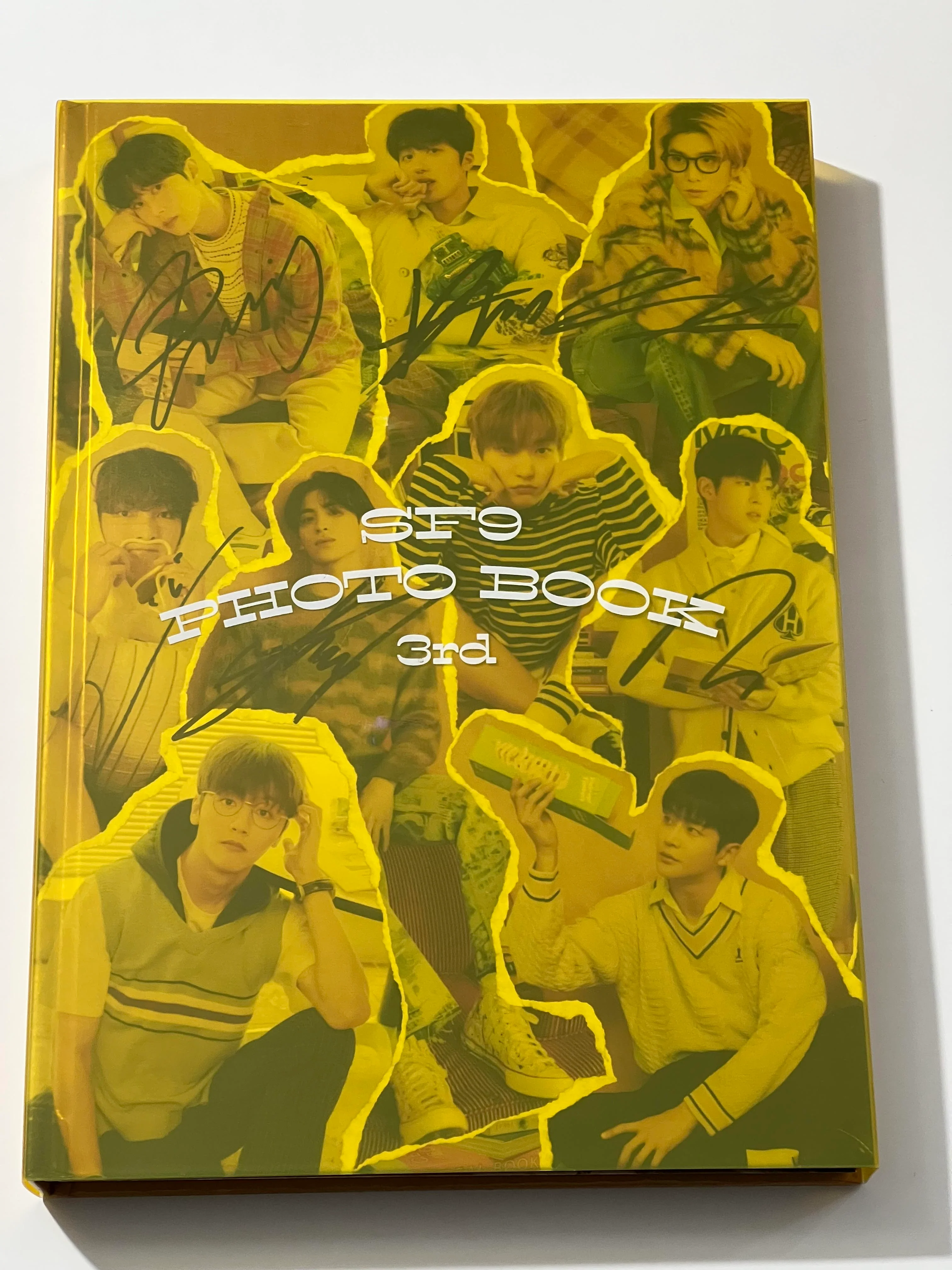 SF9 3rd Photobook Nerd Ver Autographed - Image 2