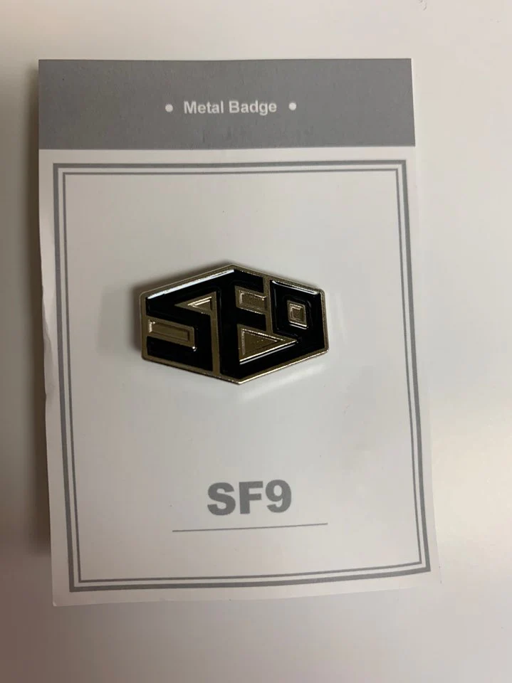 SF9 Logo Pin Badge