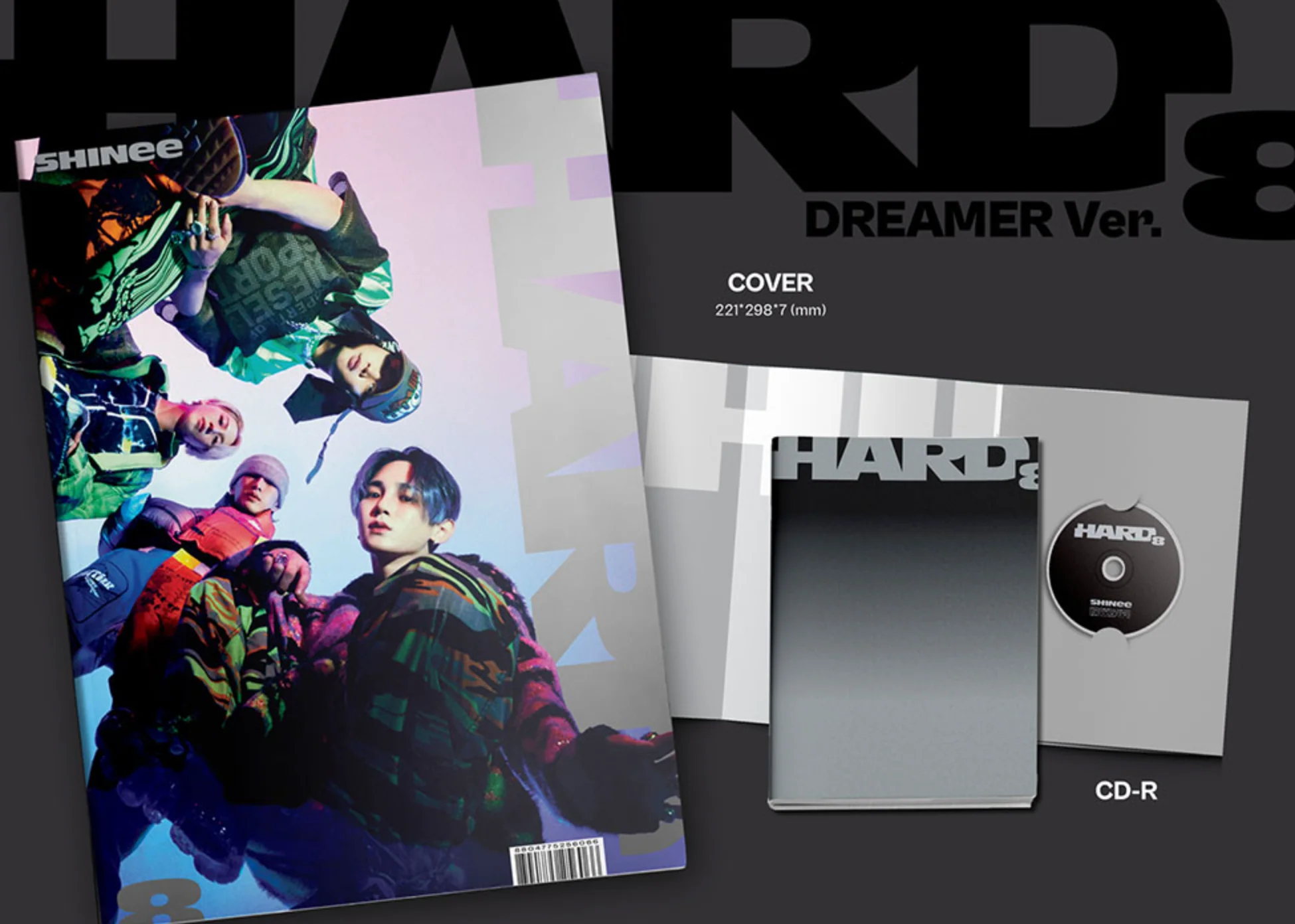 SHINEE - 8th Album [HARD] Photobook Ver. - Image 4