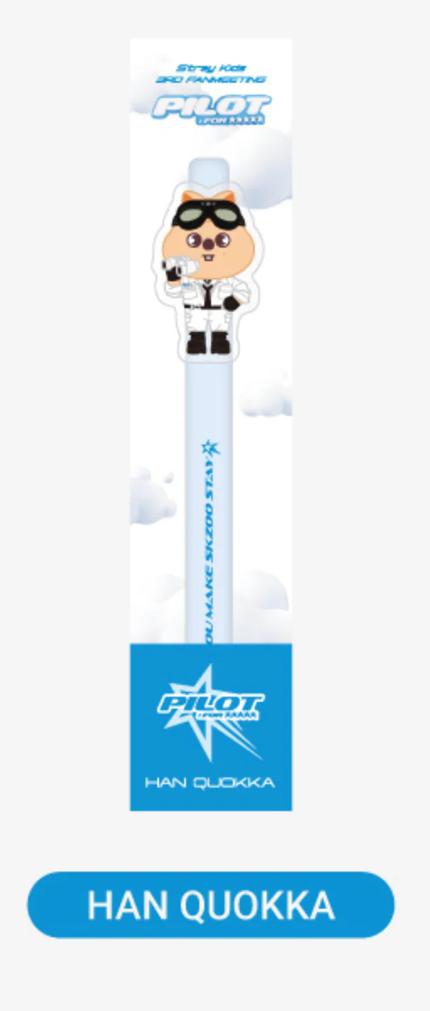 SKZOO CHARACTER GEL PEN - 'PILOT : FOR โ
โ
โ
โ
โ
' - Image 6
