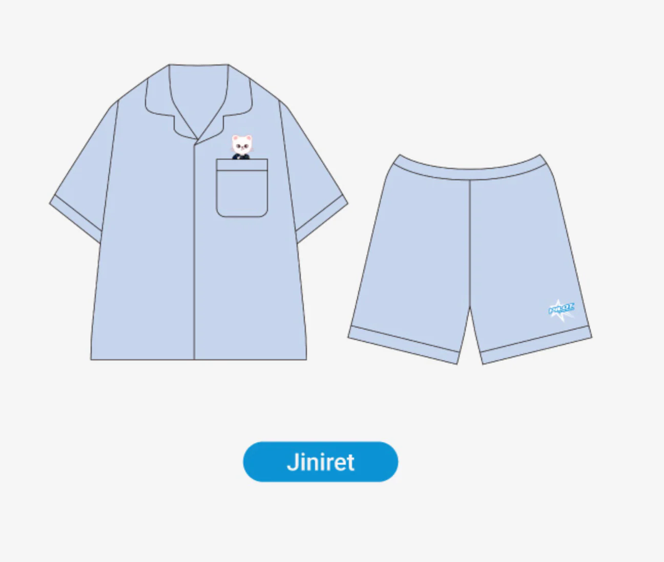 SKZOO PAJAMA SET - 'PILOT : FOR ★★★★★' - Image 5