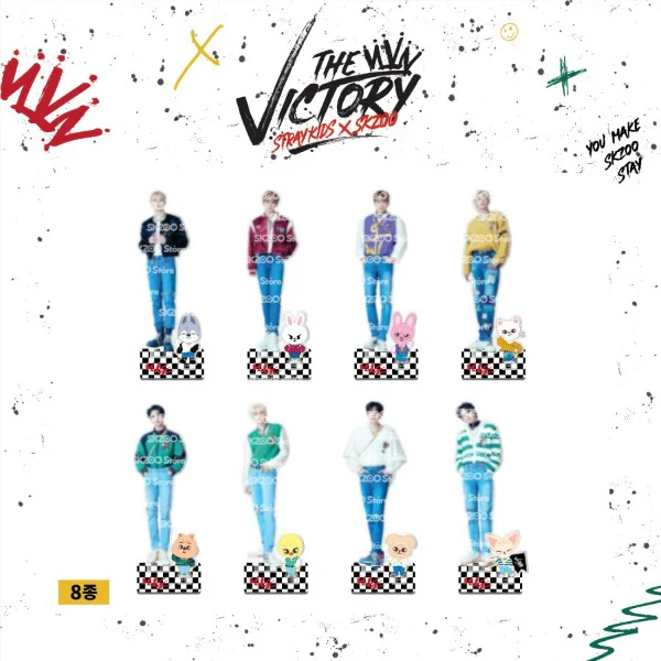 STRAY KIDS X SKZOO 'THE VICTORY' STRAY KIDS X SKZOO ACRYLIC STAND