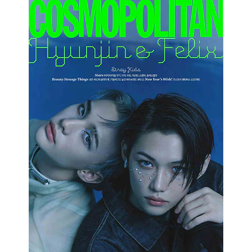 STRAY KIDS HYUNJIN & FELIX COSMOPOLITAN 2023 - Image 2