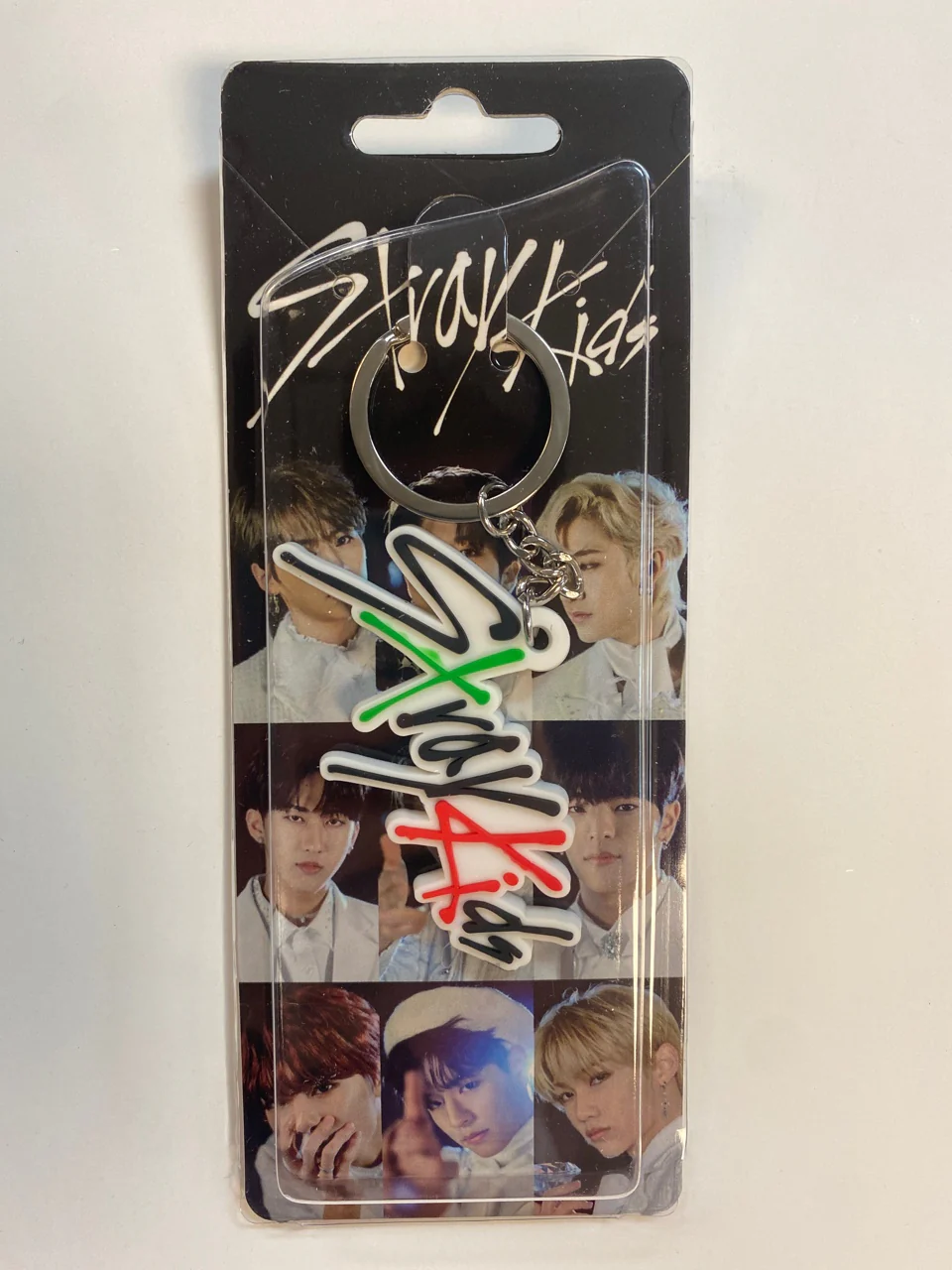 STRAY KIDS LOGO RUBBER KEYRING