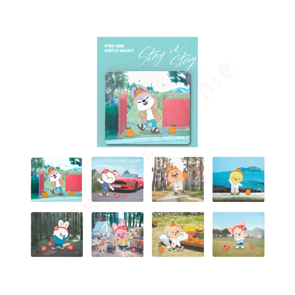Stray Kids ‘Stay in STAY’ in JEJU Skzoo Acrylic Magnet