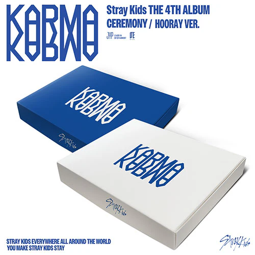 Stray Kids - THE 4TH ALBUM [KARMA] (CEREMONY VER., HOORAY VER.)