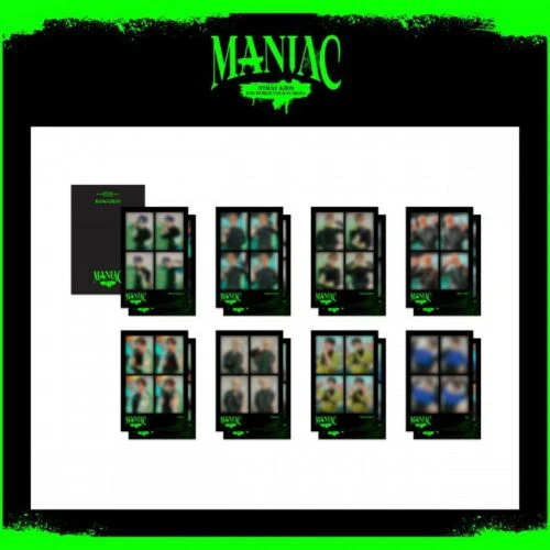 STRAY KIDS x MANIAC 4 CUT PHOTO SET