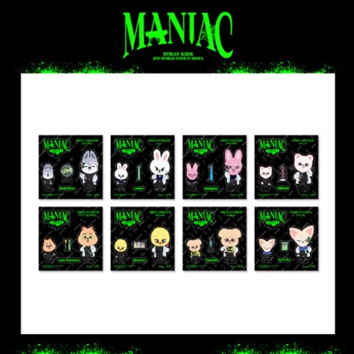 STRAY KIDS x SKZOO MANIAC DECO STICKER SET