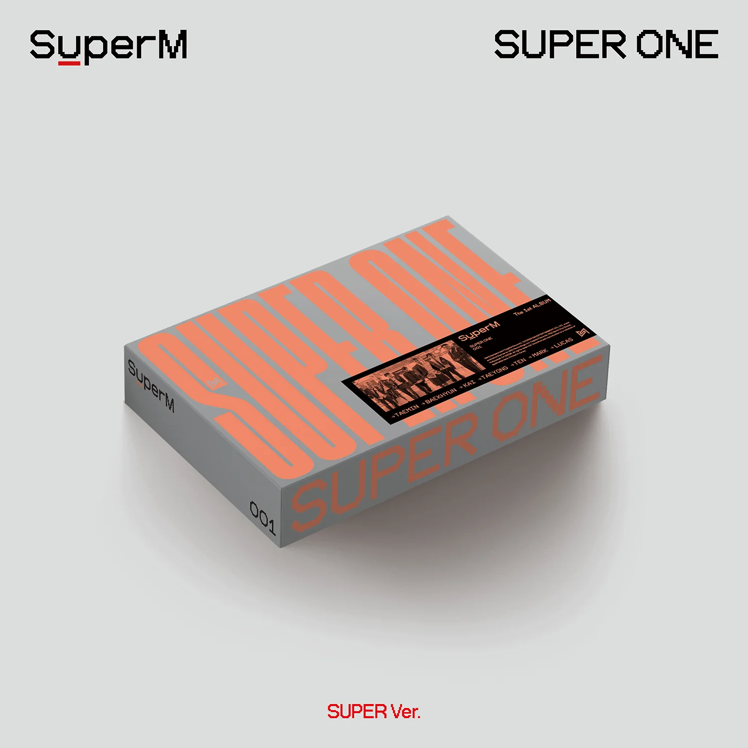 SuperM The 1st Album ‘Super One’ [ SUPER VER. ]
