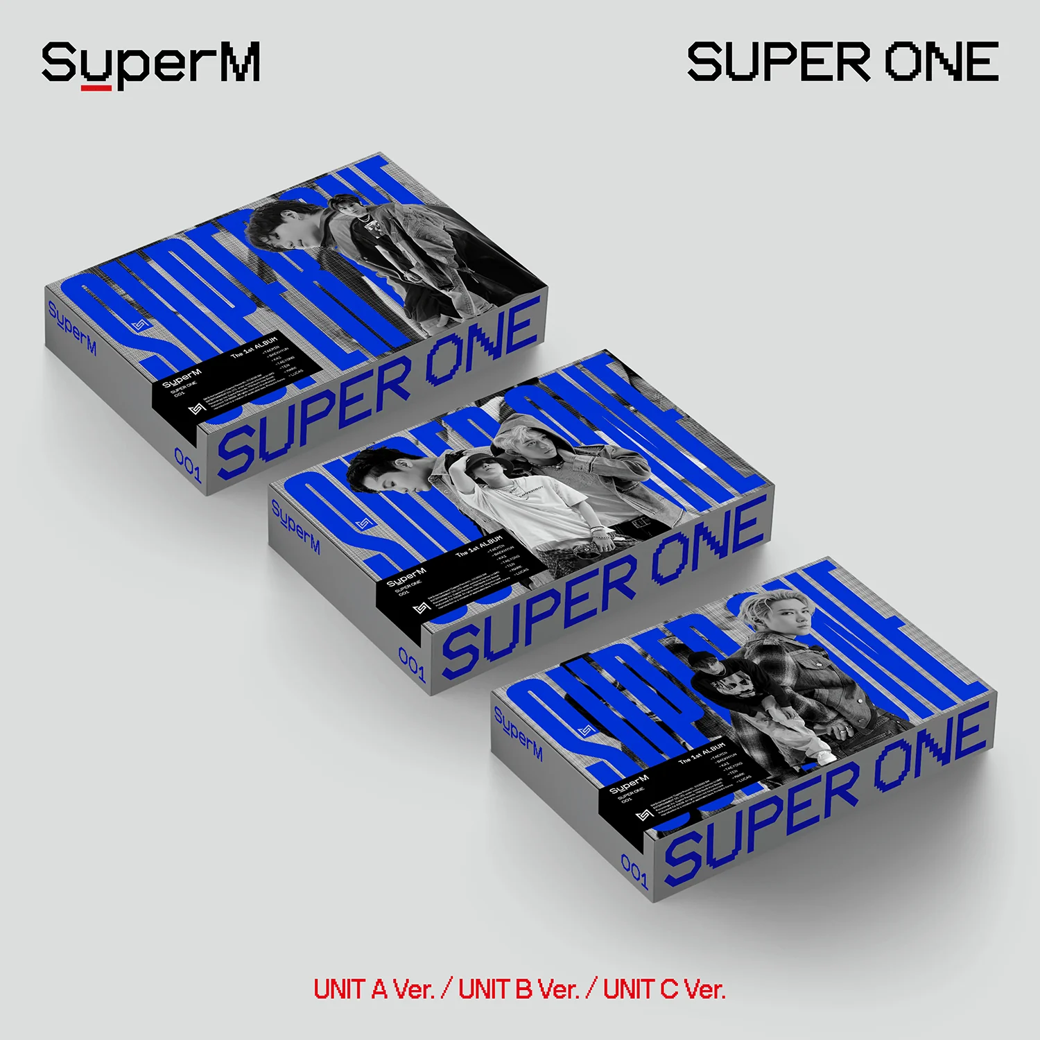 SuperM The 1st Album ‘Super One’ [ UNIT VER. ]