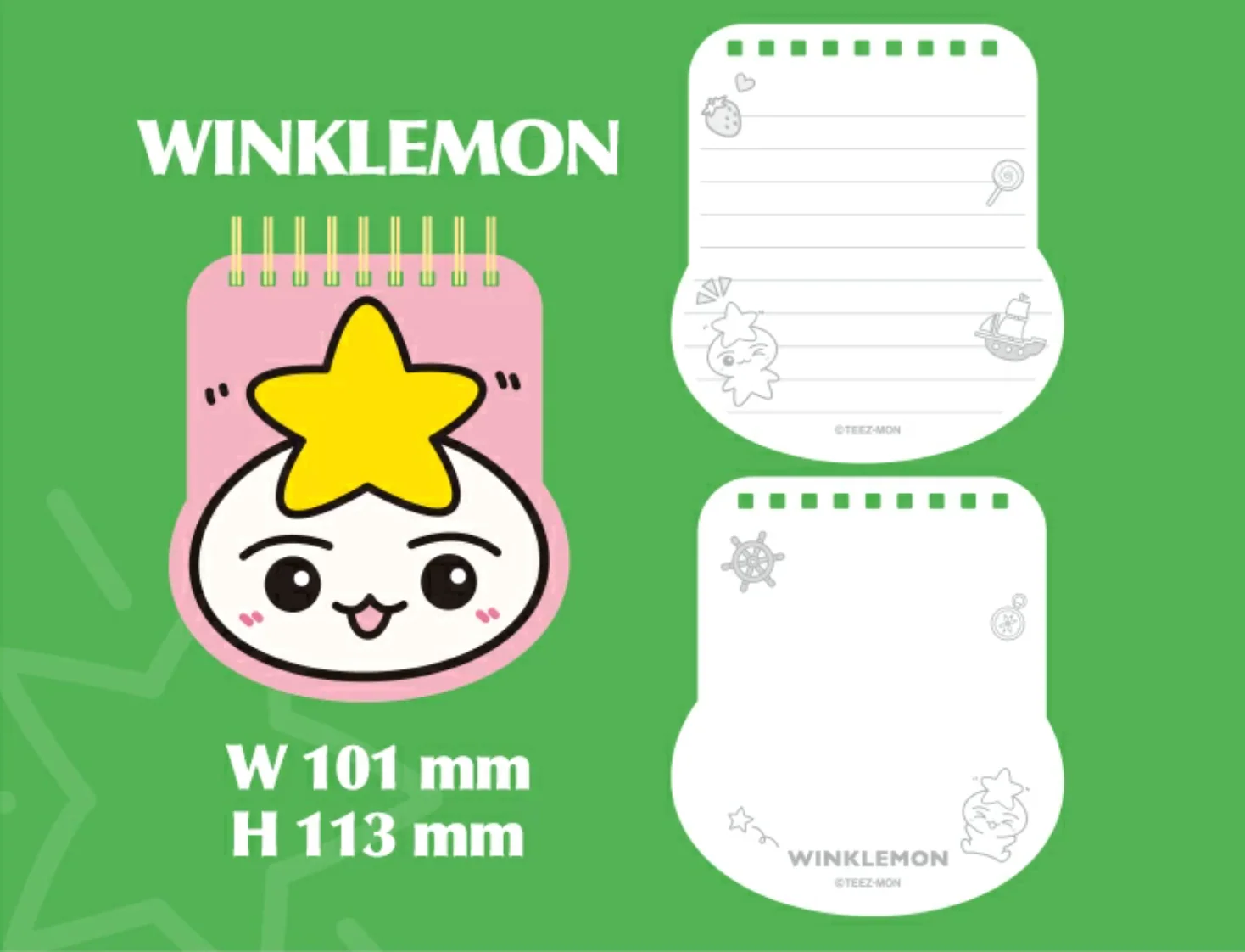 TEEZMON FACE MEMO NOTE - Image 3