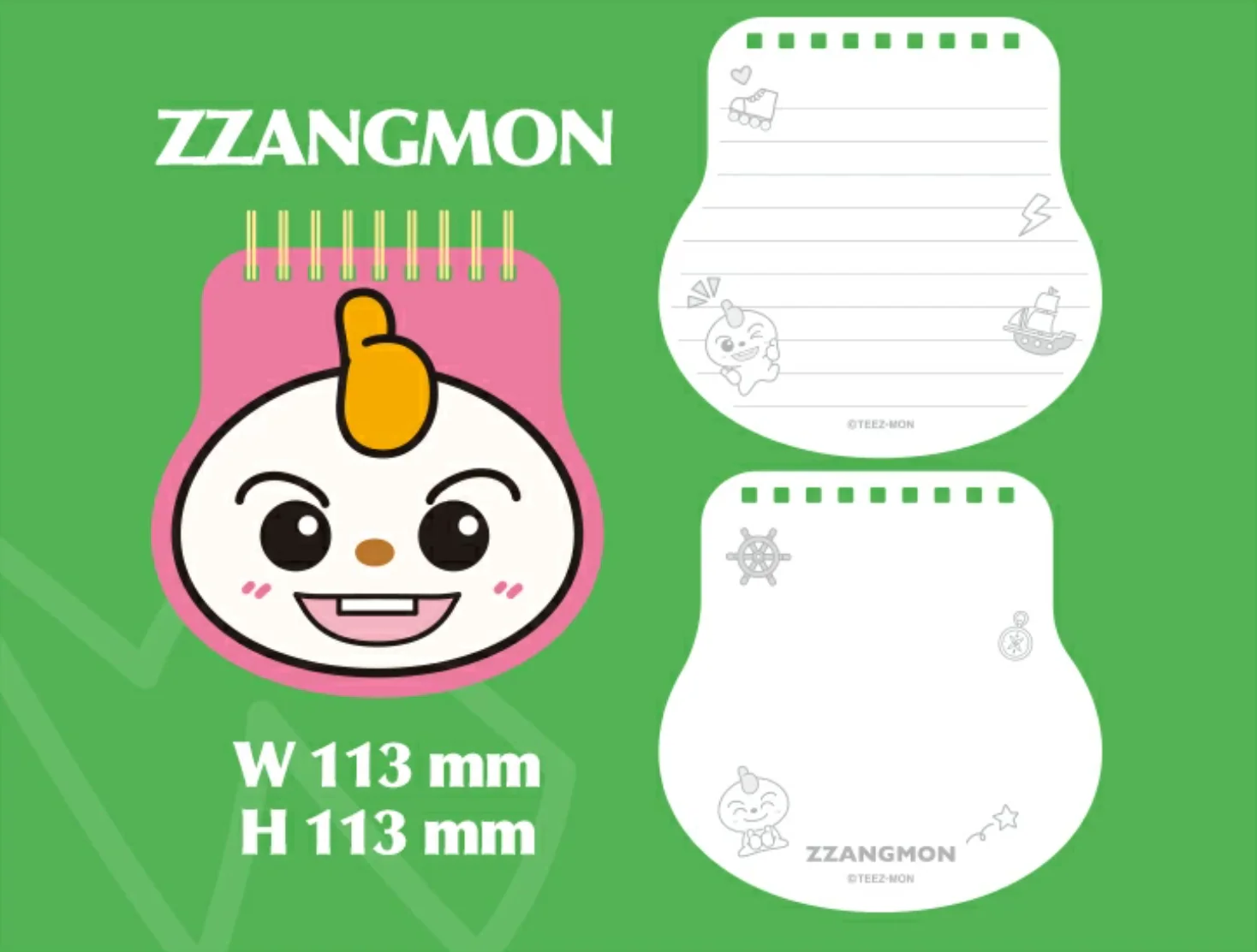 TEEZMON FACE MEMO NOTE - Image 4