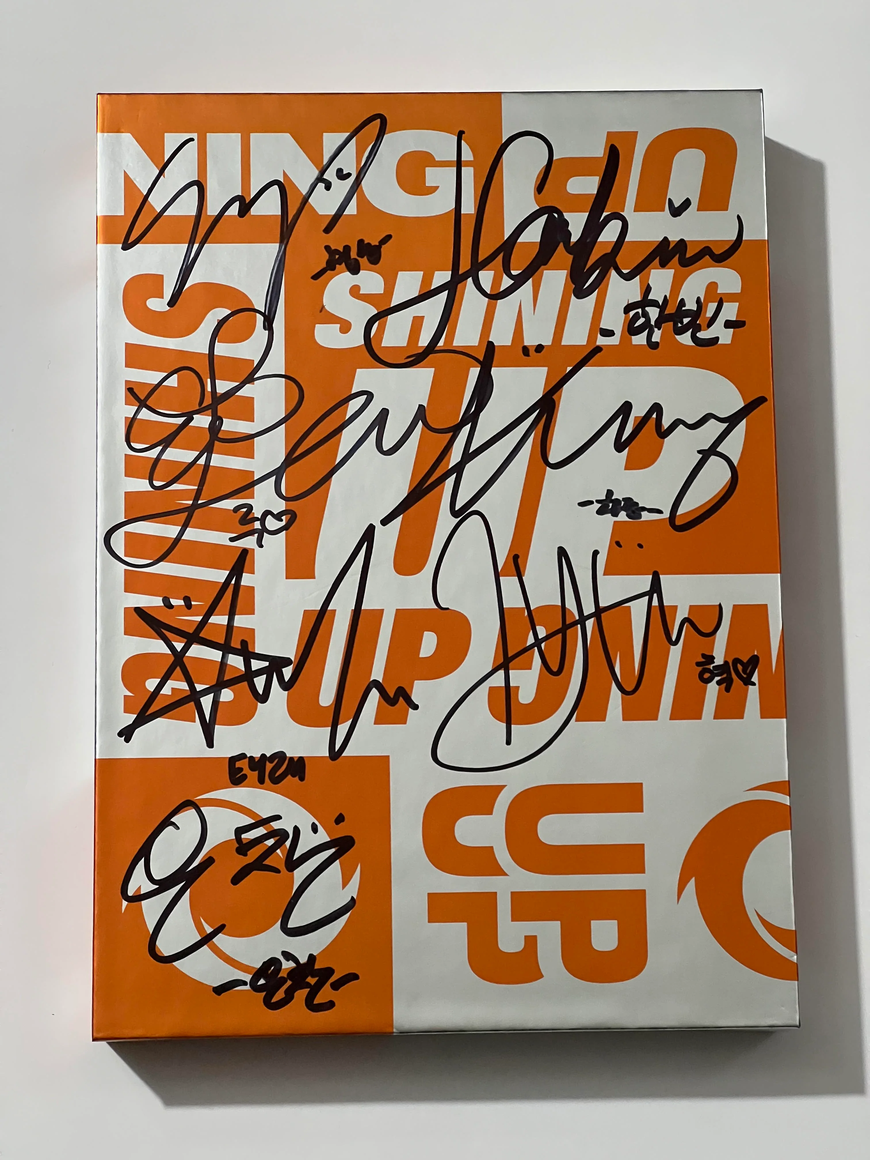 Tempest Shining Up (Sunlight ver) Autographed Album