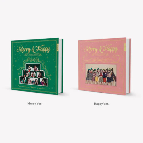 TWICE - 1ST ALBUM REPACKAGE MERRY & HAPPY