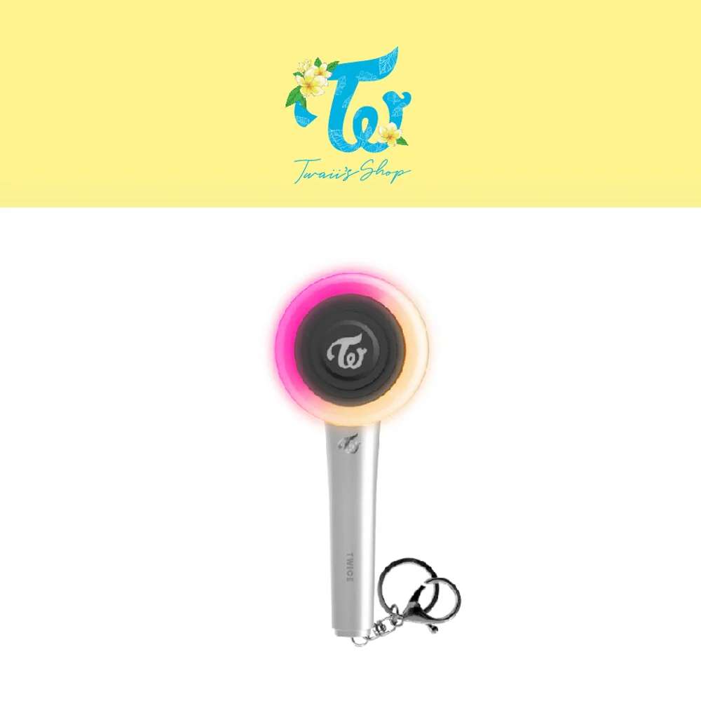 TWICE LIGHT STICK KEYRING VERSION 2 : CANDY BONG Z