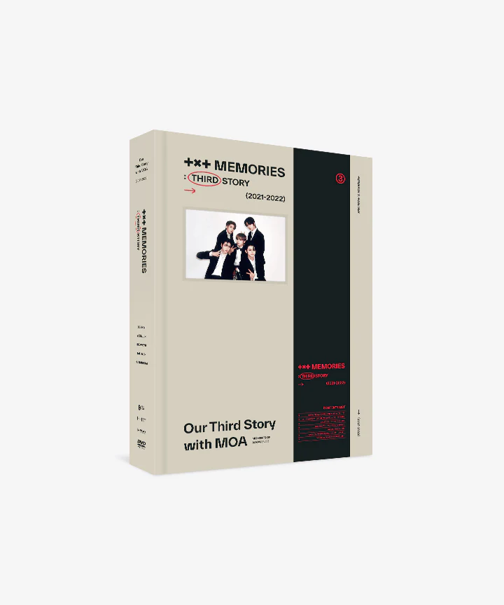 TXT MEMORIES : THIRD STORY DVD