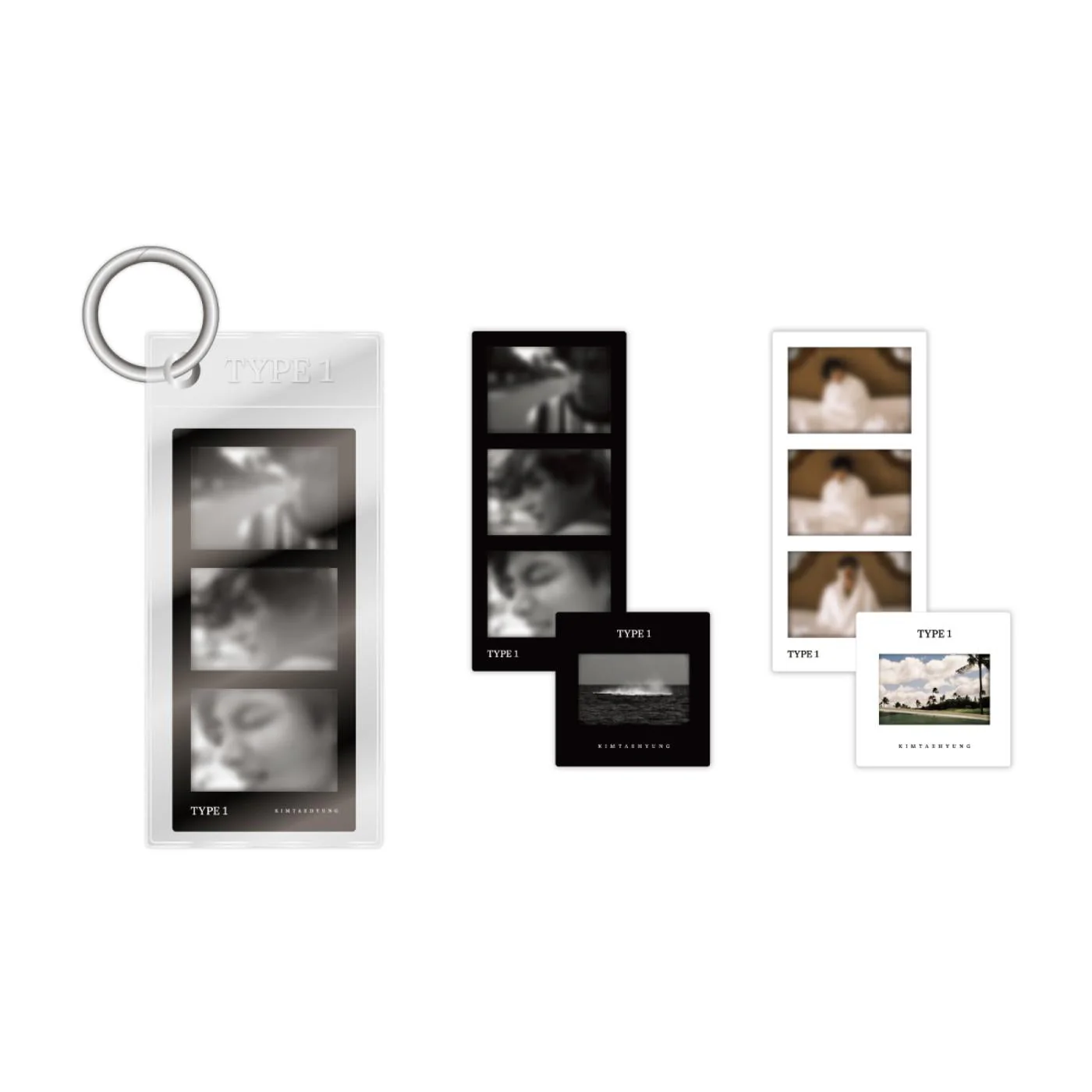 V (BTS) - [ARTSPACE: TYPE 1] OFFICIAL MD (PHOTO FILM KEYRING)