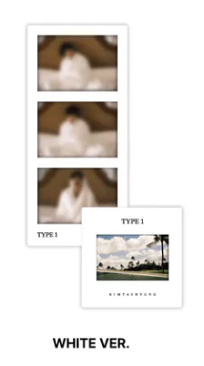V (BTS) - [ARTSPACE: TYPE 1] OFFICIAL MD (PHOTO FILM KEYRING) - Image 3
