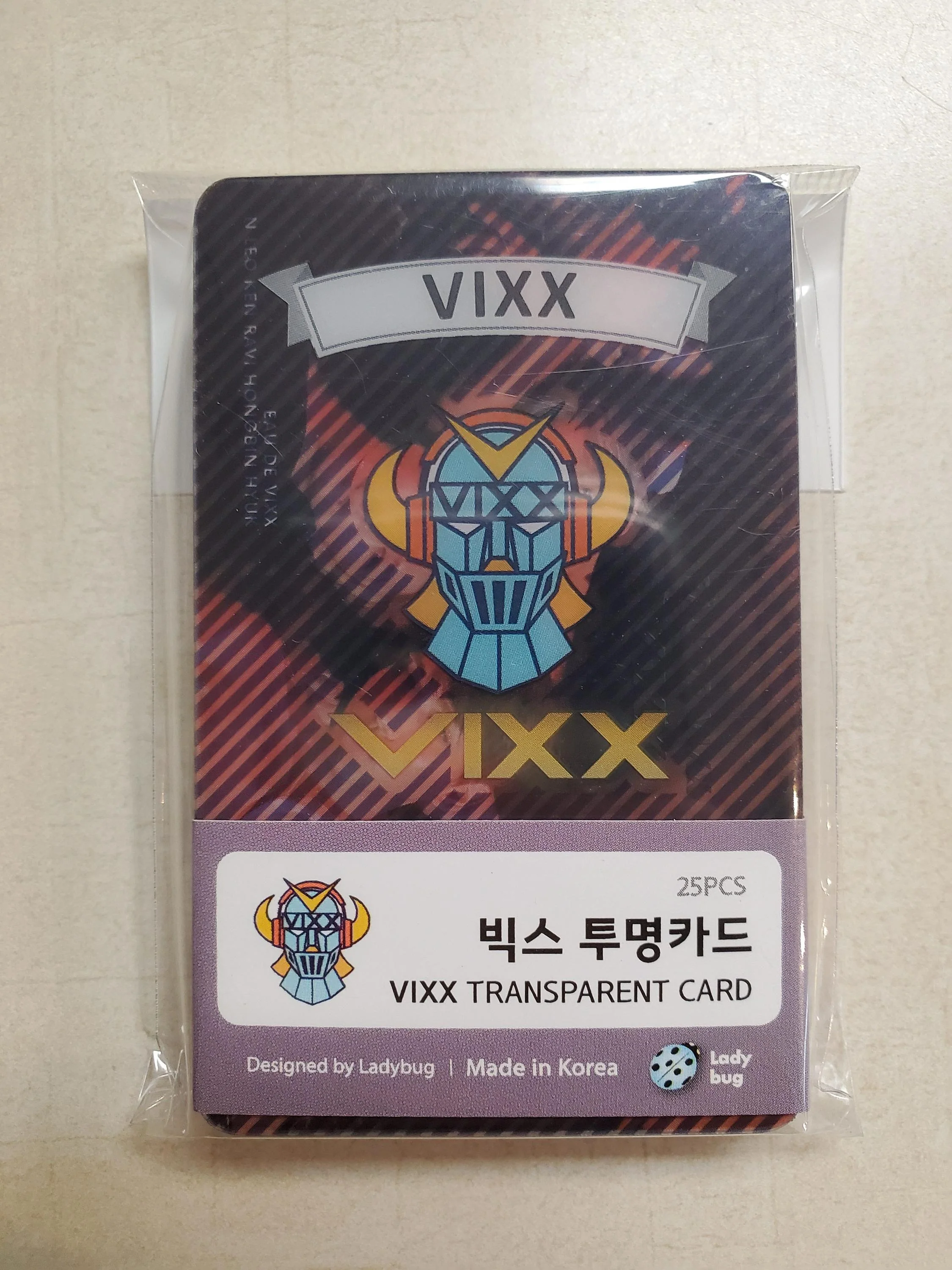 [ VIXX ] TRANSPARENT CARD