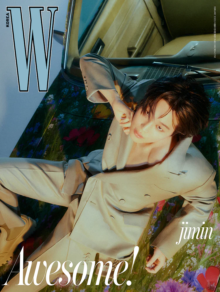 W KOREA Magazine 2023 Volume.2 (Feb 2023) JIMIN BTS - Image 2