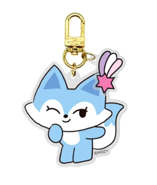 WDZY Acrylic Key Ring - Image 2